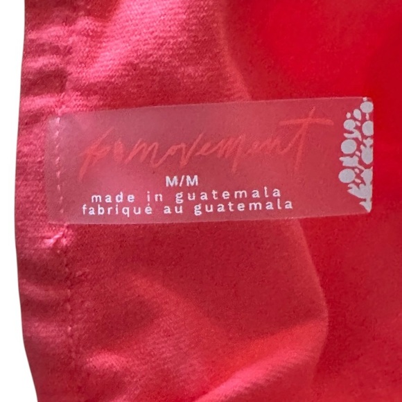 Free People FP Movement Hot Shot Mini Dress in Electric Sunset NWOT Size Medium - Picture 8 of 10